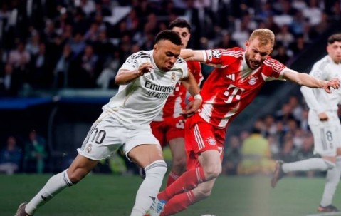 皇马再陷入四大皆空泥沼：欧冠不敌拜仁翻盘难，西甲被巴萨压制