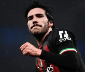 托纳利有意回意甲，米兰体育透露纽卡标价8000万-1亿镑