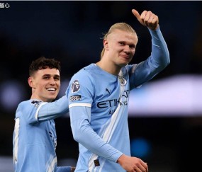 英超射手榜：哈兰德22球领跑！蒂亚戈17球紧随其后！