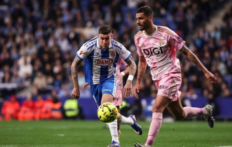 2-1，22岁巴萨旧将破门，助西甲第18逆转西甲第7，一夜逃离降级区