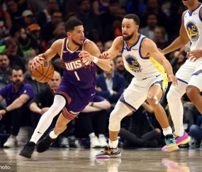 太阳罚球绝杀送勇士三连败 库里15+9+7布克25分