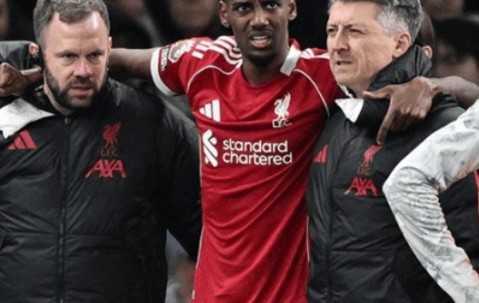 1.45亿白花了？利物浦新援腓骨骨折休息数月，斯洛特遭遇重大打击